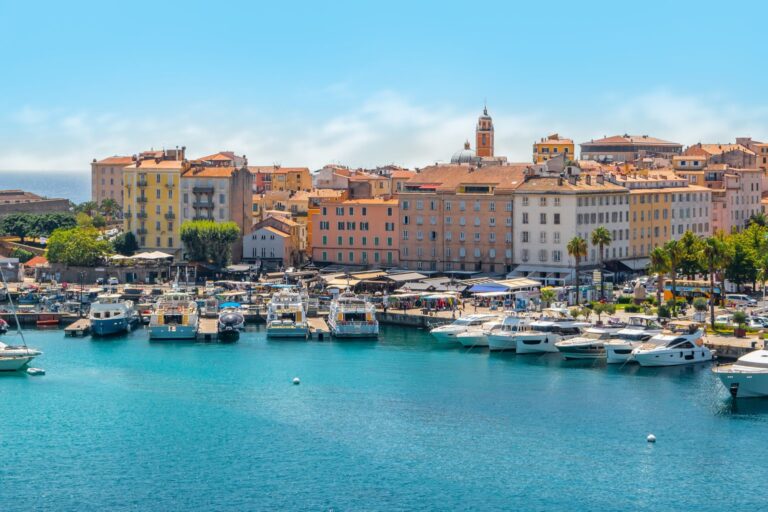 Ajaccio,Marina,And,Port,,Corsica,Island.